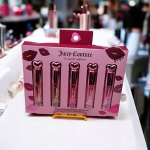 Juicy Couture Sealed with A Kiss Lip Oil Set Of 5